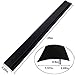 Stove Gap Covers Kitchen Counter Gap Covers (25 Inch, 2 Pack) Heat Resistant Oven Gap Filler Seals Gaps Between Stovetop and Counter, Easy to Clean, Black
