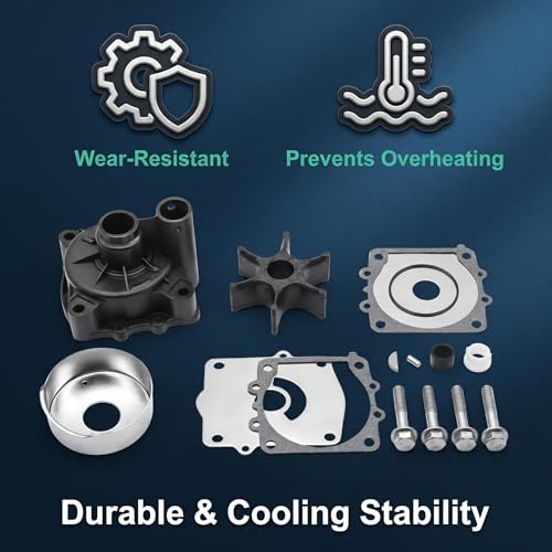 Image of 18-3396-1 Water Pump Kit with Housing Sierra for Yamaha Outboard V6 150-225 HP (1992-2009) | Replaces OEM 61A-W0078-A2-00, 61A-W0078-A3-00, 64L-W0078-00-00