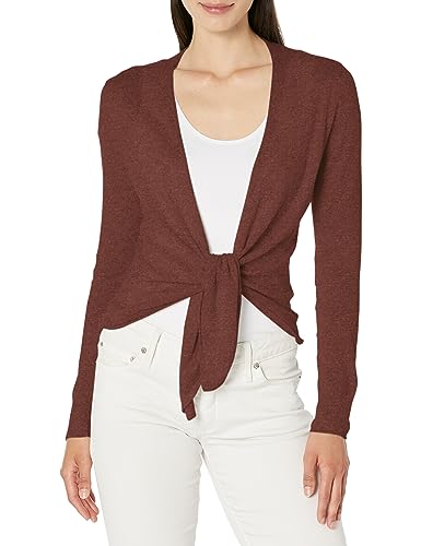 NIC+ZOE Women's All Year 4-Way Cardigan, Redwood4