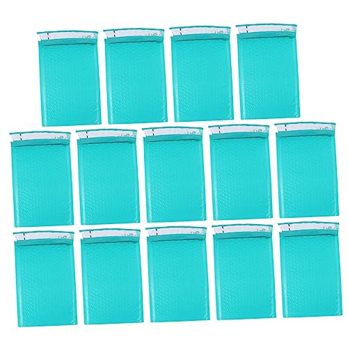 ARTIBETTER 25pcs Bubble Bag Storage Cushioned Poly Large Mailing Color Bag Wrap Waterproof for Travel Express Pouch Bag Packing Bag Shockproof Bag Green Plastic
