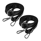 BIUDECO 2 Stück Teiliges Verstellbare Elastische Beingurte für Pferdedecken Robustem Nylon mit...