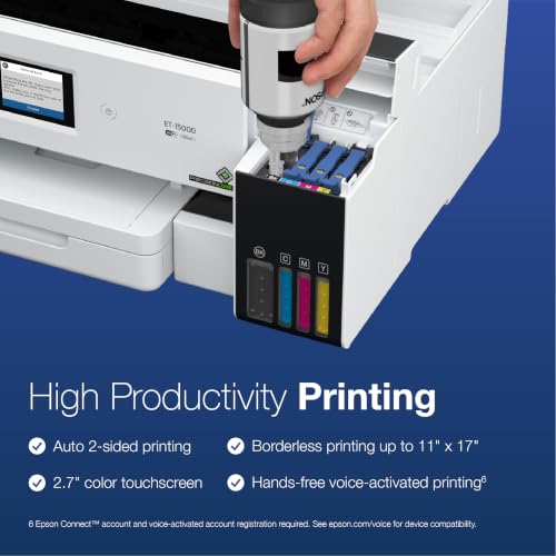 Epson EcoTank ET-15000 Wireless Color All-in-One Supertank