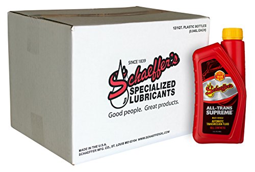 Schaeffer Manufacturing Co. 0204SAT-012 All-Trans Supreme, Wear Protection, 1 quart (Pack of 12)