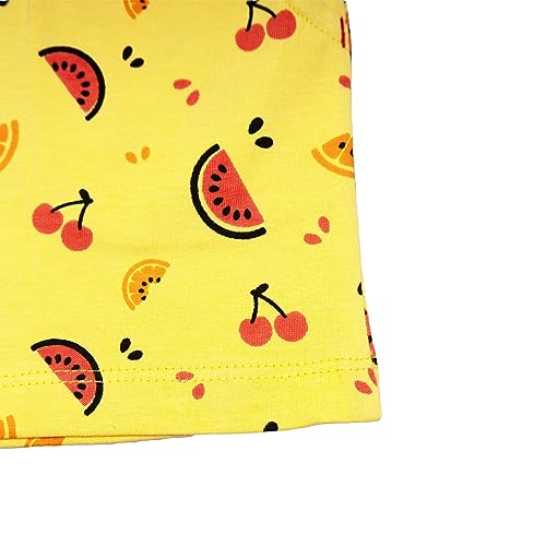 Image of Makoto Short for Baby Girls Casual Printed Cotton Jersey (BRY Combo- Pack of 3)