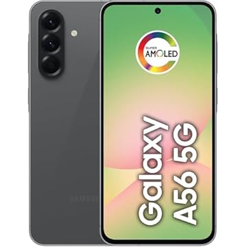 Smartphone Galaxy A56 5G 256GB, 8GB RAM, Câmera 50MP, IP67, 6.7", Recursos AI, Preto