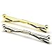 Produktbild 2 Stück Herren Hemd Kragen Clip Bar Pin Set silber Golden