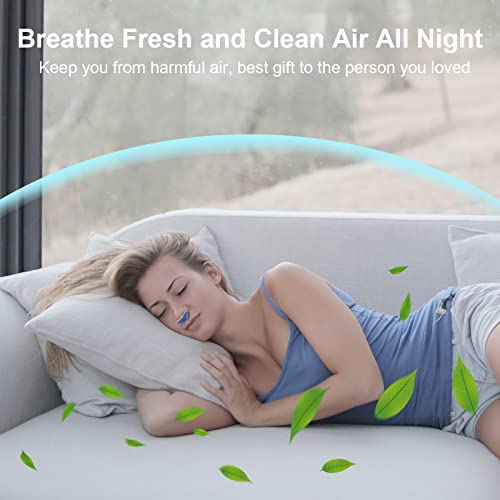 Portable Electric Anti Snoring Devices, Sleep Snoring Solutions Snoring Aid Devices Nasal Dilator Nose Vents Plugs for Men and Women