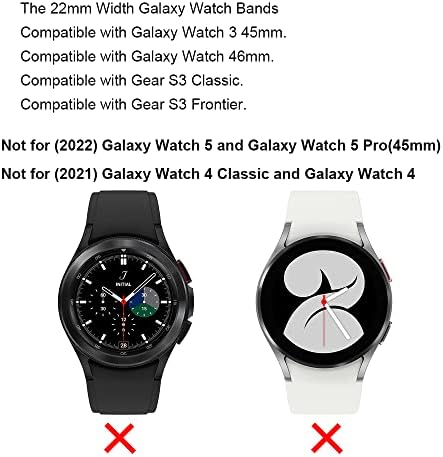 Amazon Com Ldfas Galaxy Watch 45mm 46mm Bands Genuine Leather 22mm Watch Strap With Silver Buckle Compatible For Samsung Galaxy Watch 3 45mm 46mm Gear S3 Frontier Classic Smartwatch Brown Black 2 Pack Cell Phones Amazon Com Ldfas Galaxy Watch 45mm 46mm Bands Genuine Leather 22mm Watch Strap With Silver Buckle Compatible For Samsung Galaxy Watch 3 45mm 46mm Gear S3 Frontier Classic Smartwatch Brown Black 2 Pack Cell Phones