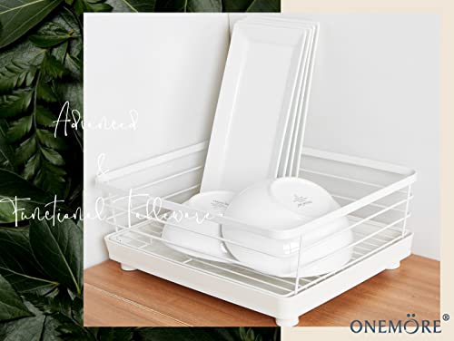 Onemore 12 Inch Ceramic Serving Platters, White Rectangular Serving Trays/Dishes For Party Entertaining, Stackable Plates For Dessert Appetizers Meat Sushi - Set Of 4 #TOP6