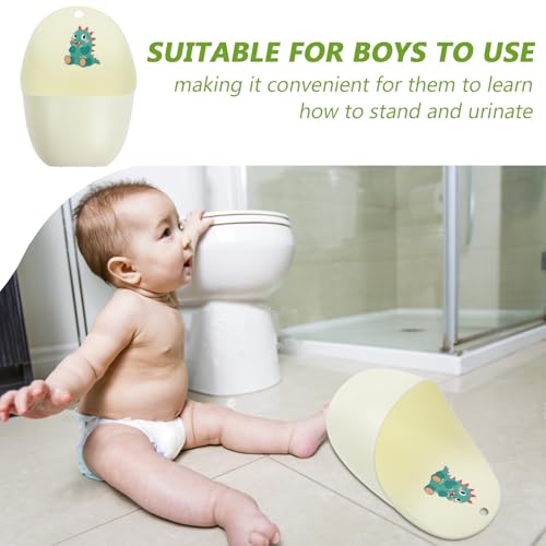 Orinal infantil de material PP color beige para monitoreo de salud 7