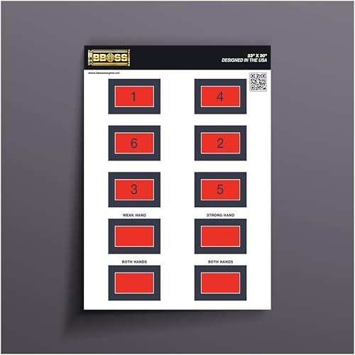 BBOSS TARGETS 20x30 Dual-Hand Performance Target
