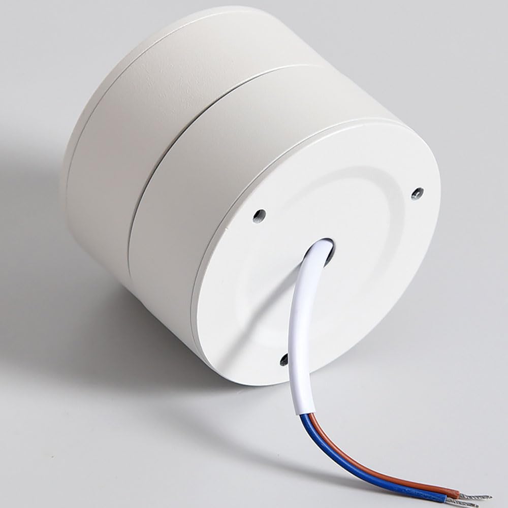Sufitowa lampa punktowa Osłona sufitowa Reflektor do montażu na suficie Oświetlenie sufitowe LED 7 W Sufitowe plamki 360° Regulowana lampa sufitowa Wpuszczana osłona sufitowa Składana
