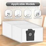 (15 sztuk) P50 Pro Ultra Zamienne worki do odkurzacza kompatybilne z robotem czyszczącym Mova P50 Pro Ultra/P10 Pro Ultra/S20 Ultra ze stacją samobieżną, workami próżniowymi, workami próżniowymi