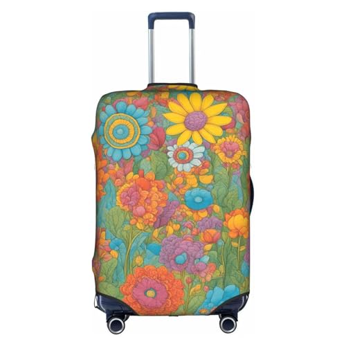 Bright Color 1 Tsa Approved Luggage Cover For 18-32 Inch Suitcases Scratch-Resistant Stretch Luggage Cover