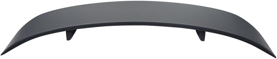 FREEMOTOR802 Rear Trunk Spoiler Fits 2006-2010 Dodge Charger, Primer Matte Black ABS Racing Deck Lid Spoiler Rear Trunk Tail Lip Wing Car Exterior Styling Trim