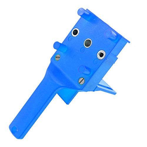P9IDEDFH Quick Wood Doweling Jig ABS Handheld Drill Guide Hole Jig System fit 6/8/10mm Drill bit Hole Puncher for Carpentry Dowel Joints (Color : D) (A)