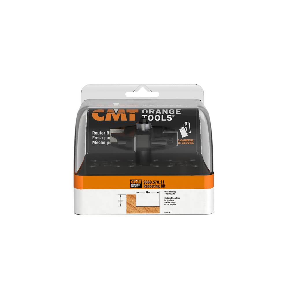 CMT ORANGE TOOLS 660.570.11 FRESA A GRADINO C/COLT. HW Z4 S=12 D=57x12x66 DX