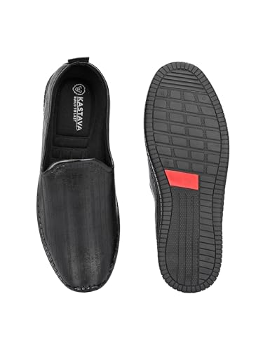 Image of Kastava KS-130 Casual Synthetic Slip-On Ethnic Juties for Men