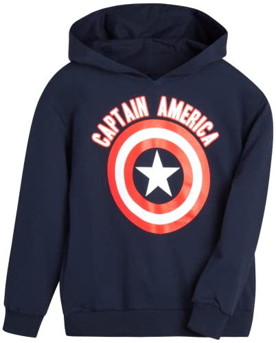 Image of Marvel Toddler Boys Quarter Zip Hoodie Fleece Graphic Pullover Hoodies