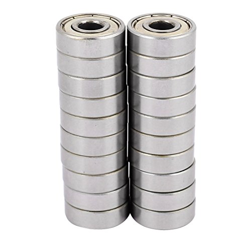 Roulement à billes de précision en fer 9 x 26 x 8 mm à friction réduite