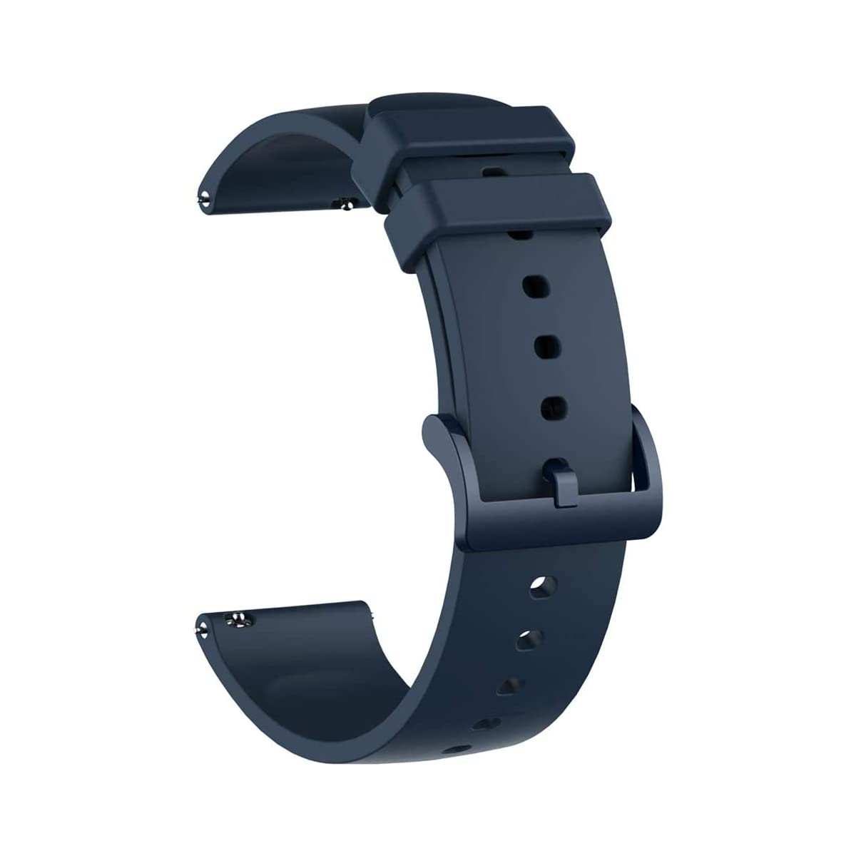 Silicone Strap 20mm and 22mm, Compatible with Amazfit GTS/GTS 2/2 Mini/2e/GTS 3/4 Mini/Bip 3/3 Pro/Bip/Bip Lite/Bip S/Bip U/GTR 42mm, 20mm Silicone Replacement Sport Wristband