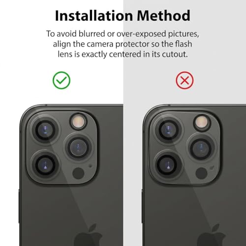 Image of Supershieldz X Koala Bear NeoGuard Camera Lens Protector Tempered Glass For iPhone 13 Pro and iPhone 13 Pro Max with Installation Kit | Edge to Edge Coverage | Transparent | Pack of 2