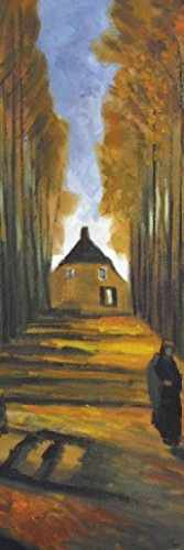 1art1 Vincent Van Gogh Viale di Pioppi in Autunno