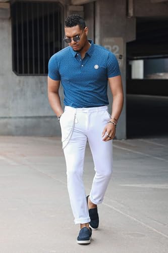 Barabas Men's Solid Color Basic Essential Chino Dress Pants CP40073