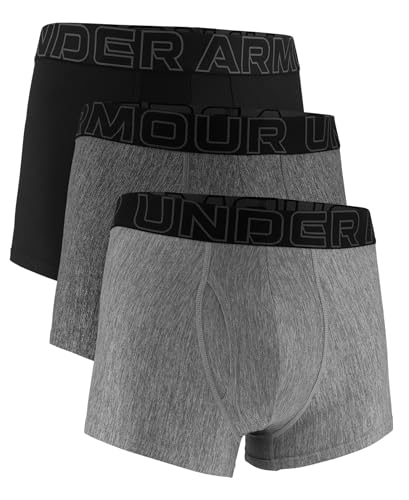 Under Armour Men's Multi-Pack Performance Tech Trunk, Boxer Brief with 3" Inseam, Ultra-Soft