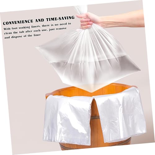 Beavorty 160 piezas protectores desechables para spa de pies miniatura 7