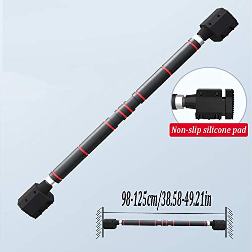 GYHOME Barre De Traction Murale Portable, Barre De Fitness Pull-up De Corridor De Porte avec Une Charge Sûre De 250 Kg, 98-125cm Réglable – Image 3