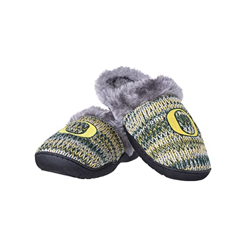 Image of FOCO Womens NHL Team Logo Peak Slide Slippers | Casual Slippers