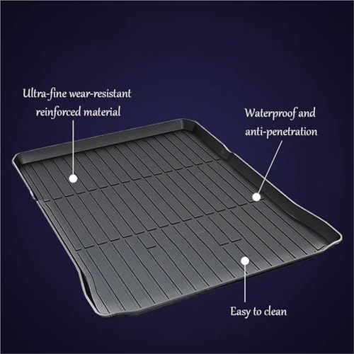 Tapis de coffre antidérapant Evoque contre boue et taches