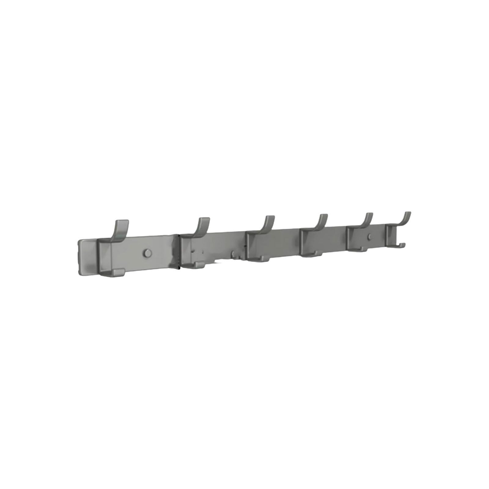 Sólido Perchero de Pared de Aluminio Perchero de Pared con punzón Perchero de Pared con Doble Gancho Práctico