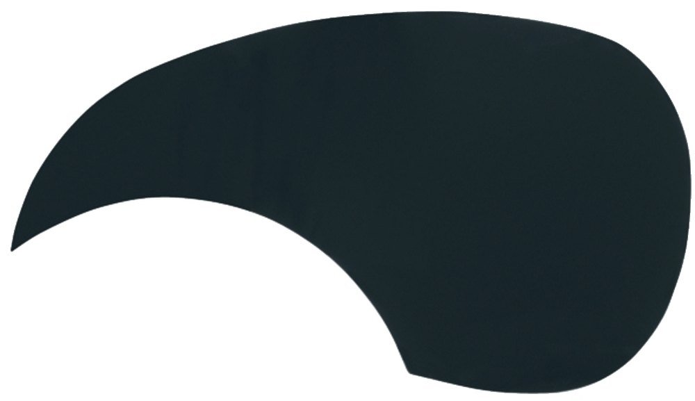 GEWA osłona na gitarę Pickguard Schlagbrett - do gitary - Faceguard - wysokowytrzymałe PET - samoprzylepna - łatwa do usunięcia - zestaw 3-częściowy do gitar koncertowych