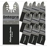 10 Bi-metal Oscillating Multitool Quick Release Saw Blade Fit Fein Multimaster Porter Cable Black and Decker Genesis Bosch Dremel Craftsman Bolt-on Nextec Ridgid Ryobi Makita Milwaukee Dewalt Rockwell Hyperlock Chicago Stainley Skil Multi Tool