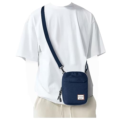 Image of SEAFEW Mini Crossbody Bag Shoulder Bag for Men, Small Messenger Satchel Bag for Women
