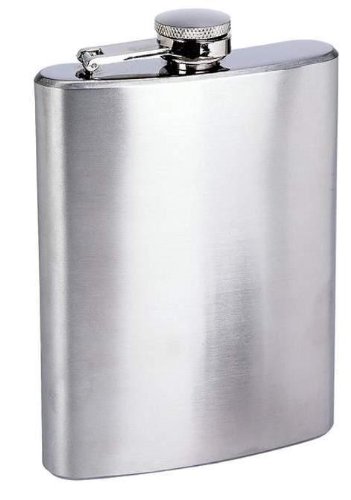 Gifts Infinity® Personalized Set of 6 8oz Stainless Steel Groomsman, Best man, Groom Flask - Engraved