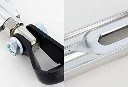 EPARTS 2 Piece Silver Aluminum Front + Rear Lower Tower Brace Strut Bar Stabilizer Towering Tie Bar Compatible with 1996-2000 Honda Civic