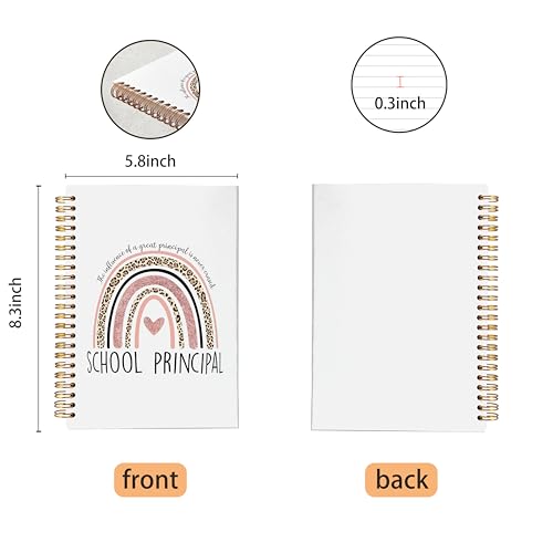 Carnet de notes de directeur d'école, cadeau premier chef et format A5 - 5
