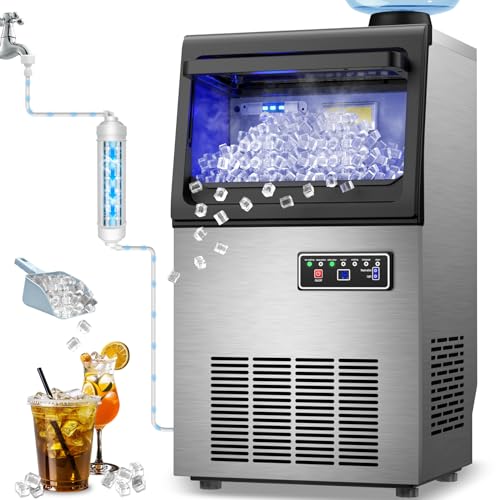Commercial Nugget Ice Maker, 70 lb/day