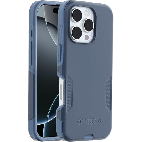 Image of OtterBox iPhone 16 Pro Commuter Series Case - Baby Blue Jeans