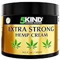 Crema alla canapa extra forte 5Kind - 300 ml - Ingredienti naturali - Per tutti i tipi di pelle