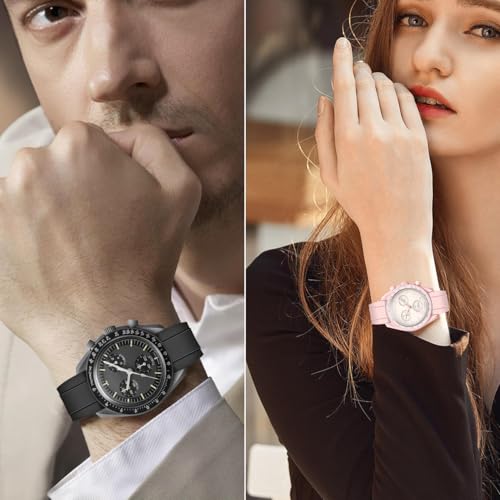 Correa de reloj de silicona curva Kai Tian multicolor 6