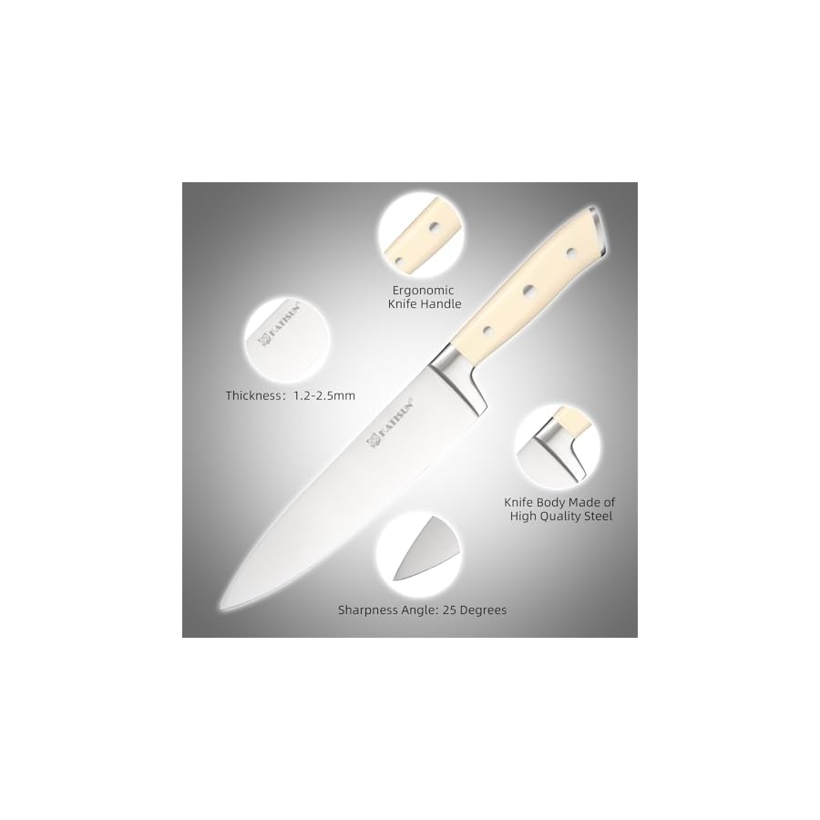 16-Piece-German-Stainless-Steel-Knife-Set-With-Block-ABS-Ergonomic-Handle-Chef-Knives-Sharpener-and-Shears-for-Chopping-Slicing-and-Cutting KATISUN 16 Piece German Stainless Steel Knife Set With Block, ABS Ergonomic Handle Chef Knives, Sharpener and Shears for Chopping, Slicing and Cutting