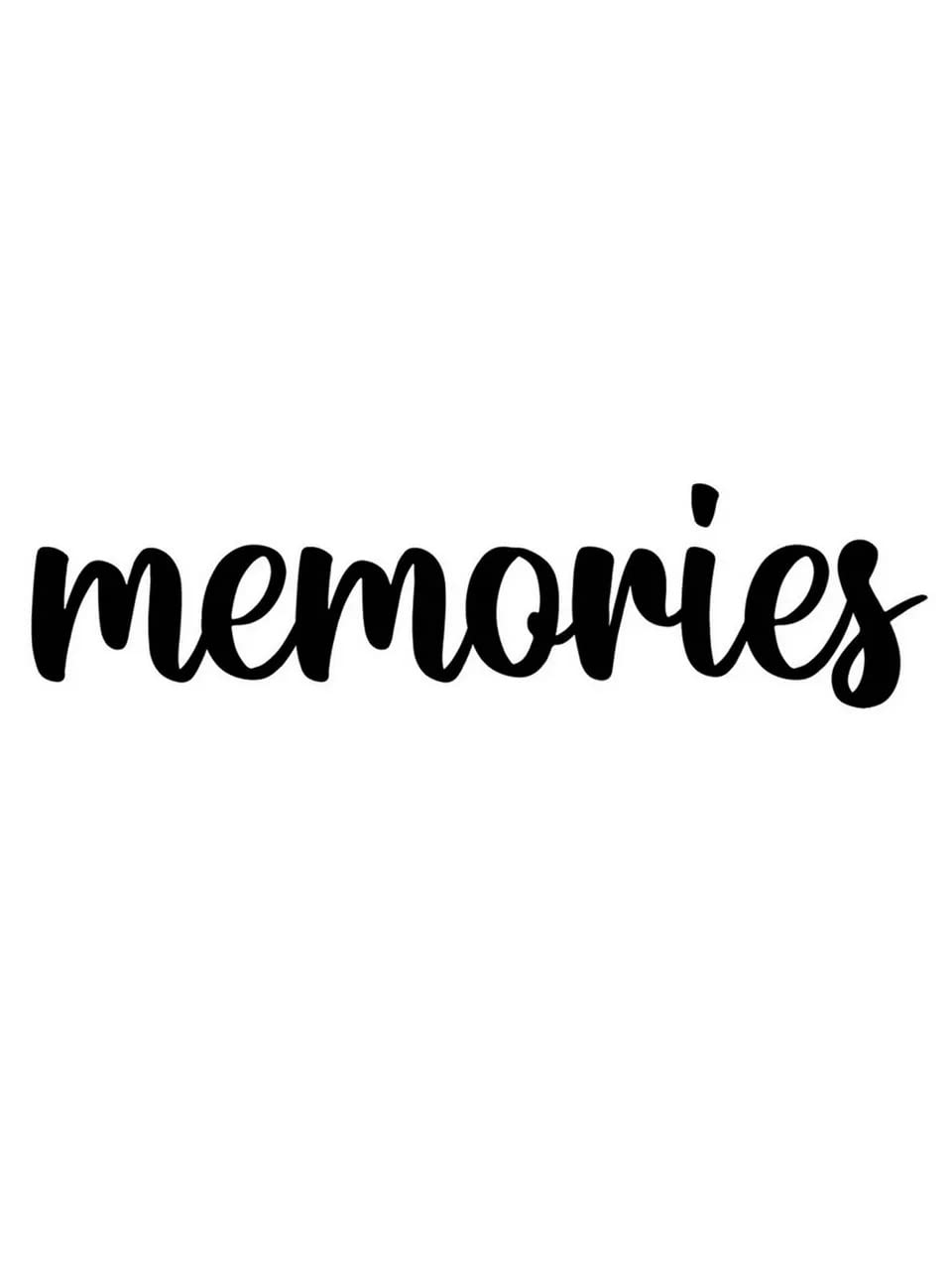 VVWV Memories Wall Stickers for Quotes Bedroom Living Room Kids Room Home & Kitchen Decor L x H 16 x 4 Inch-image-14