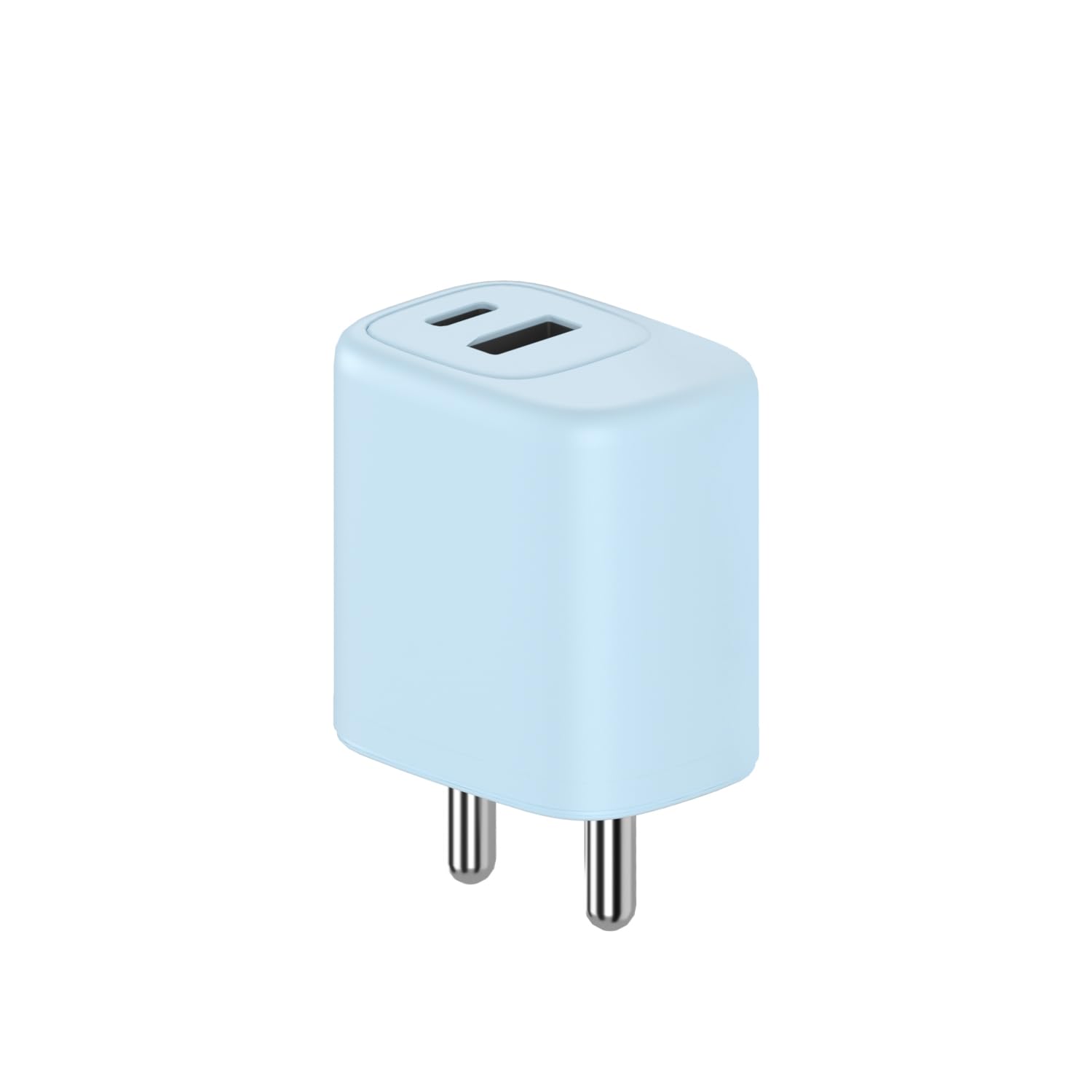 DeperAI 25W 2-in-1 Fast Charger[MFi-Certified], Compatible with iPhone, Samsung, Realme, Redmi, Android, Oppo, Vivo, iPad, and Others, Wall Adapter GaN III PD3.0 Charger, Supports UFCS, Wrap (Blue)-image-12