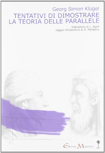 Tentativi Di Dimostrare La Teoria Delle Parallele