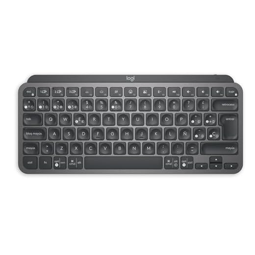 Teclado inalámbrico compacto minimalista