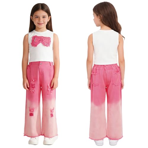 Ensemble de tenues pour filles deux pièces décontracté style moderne